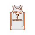Pontiac Central Basketball Jersey (White)